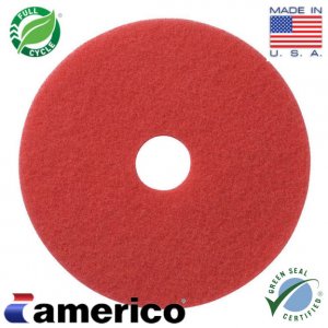 18" Marko Americo Red Spray Buffing Pads (CASE OF 5)