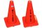 Wet Floor Caution Cone Heavy Vinyl Plastic With Weighted Base