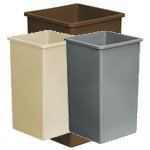 25 Gallon Swingline Trash Can Receptacles by Continental