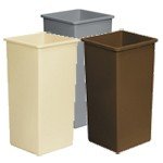 32 Gallon Swingline Trash Can Receptacles by Continental