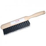 Counter Duster Foxtail Bench Brush (Silver Gray Bristle)
