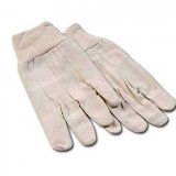 Cotton Canvas Gloves LARGE (12 Pairs)