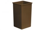 Continental 25BN BROWN Swingline Trash Can Receptacle Base