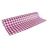 Gingham Red Checked Table Cover (40" x 300')