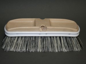 10" Grey Flagged Tip Vehicle Wash and Window Brush