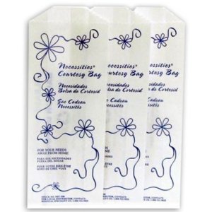 Hospeco Necessities Courtesy Bags for Disposal of Sanitary Napkins (500)