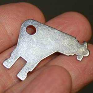 Universal Key for Most Brands of Universal Towel and Tissue Cabinets