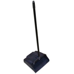 12" Space Saver Heavy Duty Plastic Lobby Dust Pan
