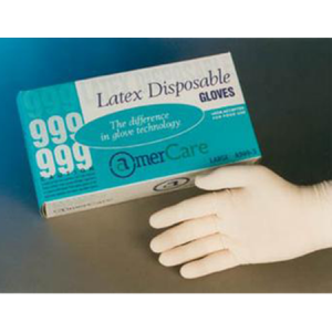 Disposable Latex POWDERED General Purpose Gloves 5 Mil