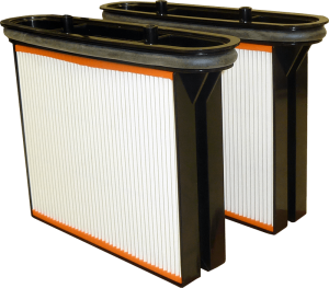 ERMATOR Pullman Holt HEPA Filter Replacement for Model S25 and S50 HEPA Vacuum Series (Set of 2) ...