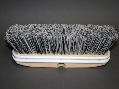 10" Grey Flagged Tip Vehicle Wash and Window Brush