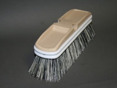 10" Grey Flagged Tip Vehicle Wash and Window Brush