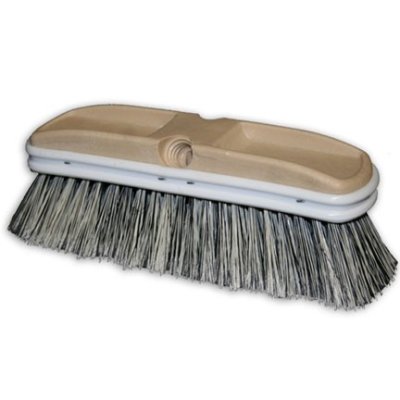 10" Grey Flagged Tip Vehicle Wash and Window Brush