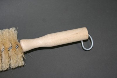 Spoke Brush Tampico Fiber for Detailing Wire Rims and Wheels