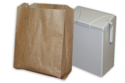 Sanitary Napkin Wax Paper Disposal Liners (500)