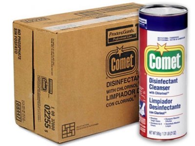 Comet Disinfectant Cleanser with Chorinol  (24/21 Oz. Cans)