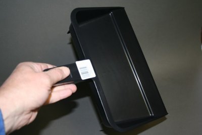 12" Continental Model 712 Rubberized Plastic Dust Pan