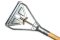 62" Economy Wood Speed Change Janitor Mop Handle With Steel Mop Frame